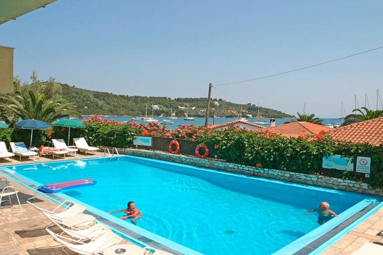 Hotel Alkyon Città di Skiathos Esterno foto